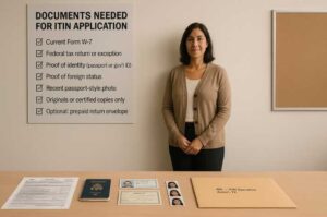 documents needed ITIN application