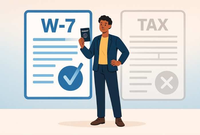 ITIN application without a tax return