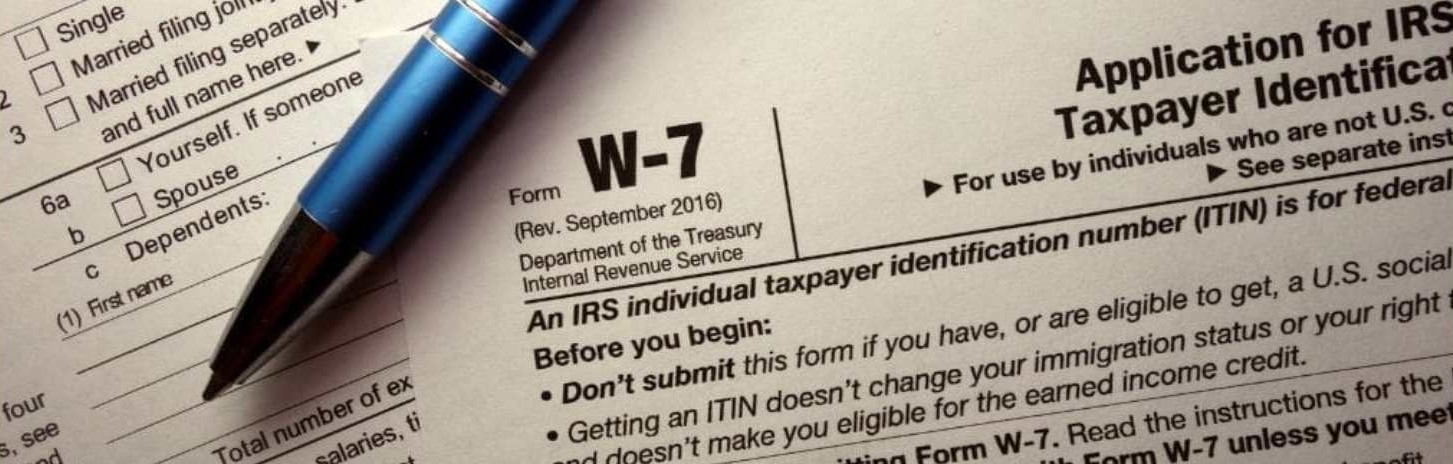w7 form for itin